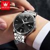 OLEVS 6741 Automatic Watch for Men Single Calendar Simple Fashion Luxury Business Men's Watches Stainless Steel Mechanical Watch