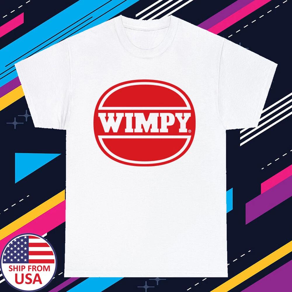 MR WIMPY Restaurant Men s White Size S-5XL L