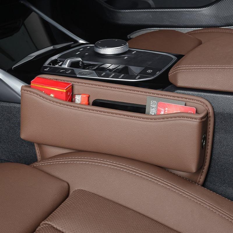 Universal Car Seat Gap Storage Box Auto Console Side Pocket Seat Crevice Organizer Car Interior Accessories Accesorios Para Auto