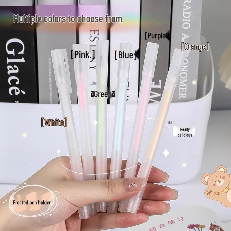 

Back-to-School Student Double-Sided Dot Glue Pen: Quick-Drying, Large Capacity Liquid for Hand Accounts 1 Large Capacity Dot Glue Pen (Mixed Colors)