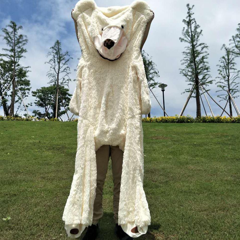 100-260cm   Giant Teddy Bear Plush Toys Soft Teddy Bear Outer Skin Coat Popular Birthday&Valentine's Gifts Girls Kid's Toy
