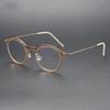 Denmark Brand Small Round Glasses Frame 6586 Men Women Titanium Ultralight Colorful Eyeglasses Blue Light Eyewear Spectacles New