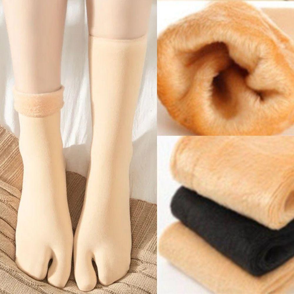 

Breathable Thermal Socks Warm Two Finger Snow Socks New Two-toed Socks