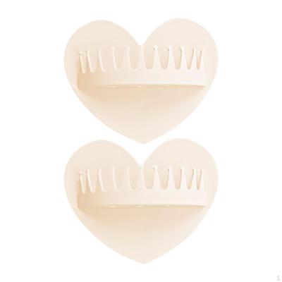 2 Pack Bathroom Hair Collector for Shower Drain with Suction Feature