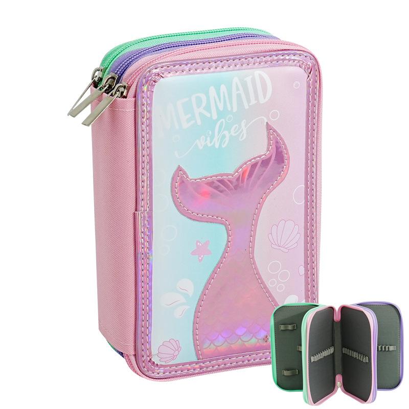 

Шкільний пенал, пенал, милий, багатофункціональний, пенал-динозавр, велика місткість, мультяшний пенал