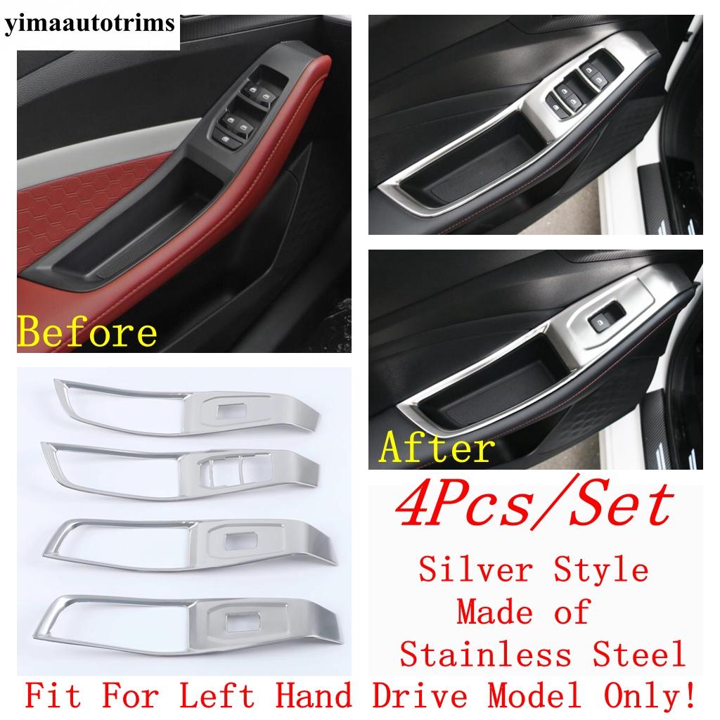 For MG 5 MG5  -  Car Inner Door Armrest Window Glass Lift Switch Panel Handle Bowl Frame Cover Trim Accessories Interior