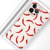 Fruit Chili Soft Phone Cover Case for iPhone 17 Pro Max 12 Mini 15 XS Max 13 Pro 16 7 8 Air 14 Plus XR 11