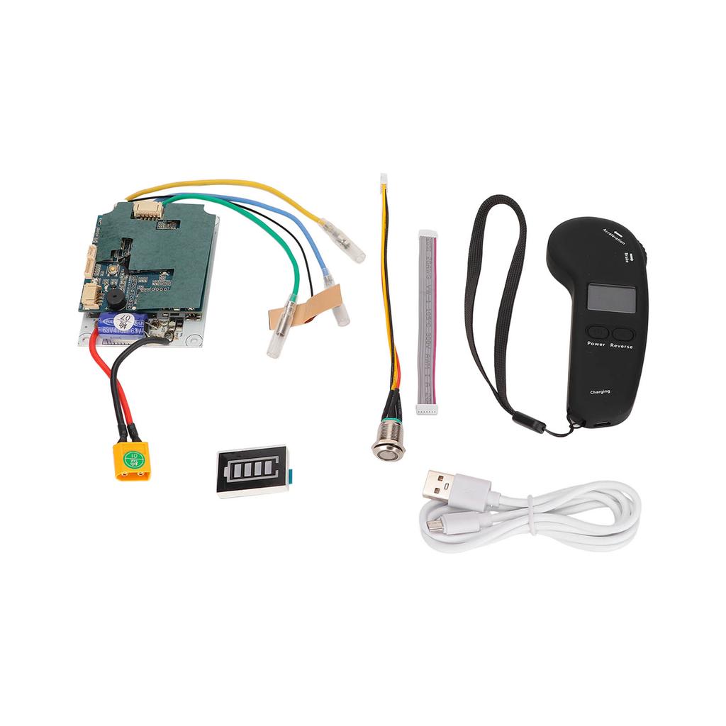Remote Control Electric Four Wheel Scooter Controller Durable Single Drive Belt Hub Motor Board Parts