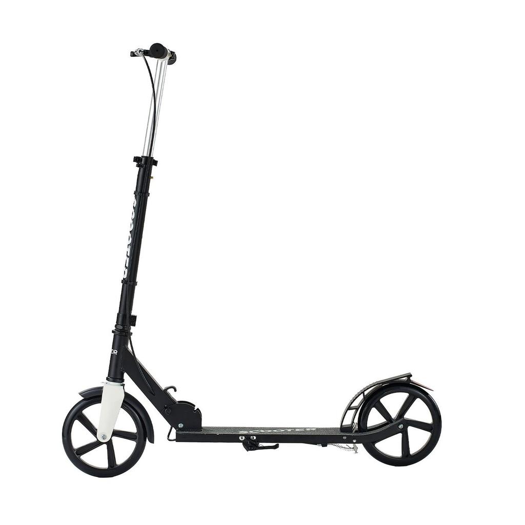 Kick Scooter for Kids Ages 8+, Teens & Adults, 2-Wheel Toddler Scooter with Adjustable Height Handlebar, Wide Anti-Slip Deck, Foldable Lightweight for