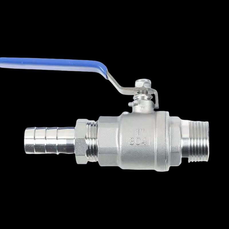 304 Stainless Steel IBC Tank Male Thread Pagoda Ball Valve