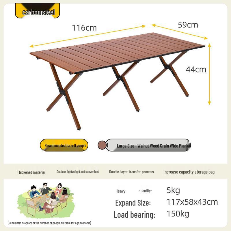 Ultralight Aluminum Folding Kermit Chair with Table for Outdoor Camping and Leisure Travel