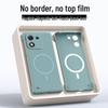 Honor X70i Ultradünne rahmenlose magnetische Hülle - High-End Anti-Drop Halb-Pack Schutzhülle