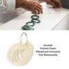 White Plastic Bracelet Sizer Lightweight Design Accurate Measurement Measuring Tool Plastic Adjustable Tool Jewelry Gauge