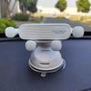 Wind Flower Car Phone Holder with Suction Cup - Cute Dashboard Ornament