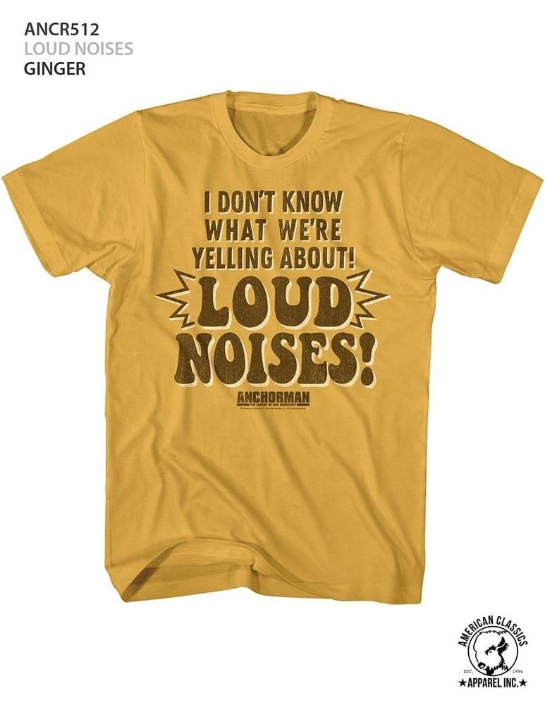 

Anchorman - Loud Noises - Short Sleeve - Adult - T-Shirt XL
