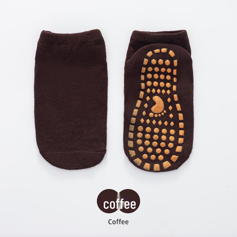 Non-Slip Children's Trampoline & Yoga Socks: Early Education Step-Taking Thin Four Seasons Style