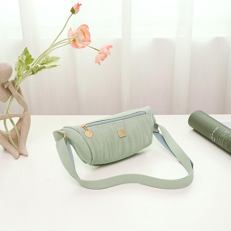 Casual Simple Zipper Single Shoulder Armpit Bag Versatile Mobile Phone Change Women's Bag