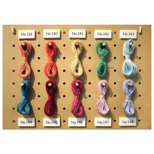 Hamanaka Washed Cotton Crochet Yarn Fine Col.147 Purple 25g Approx. 104m 3842