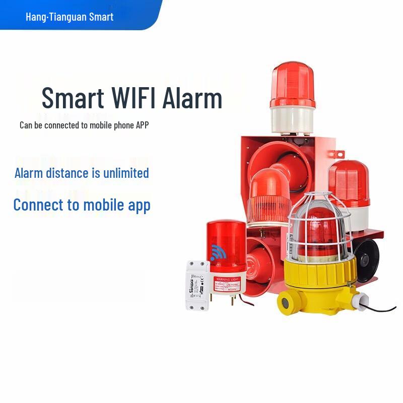 Smart WiFi Sound & Light Alarm System Default