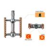 New Non-slip Pedal Ultralight Bike  MTB Road Bike Pedal Cycling Classical Retro Wooden Styles Bicycle Pedals