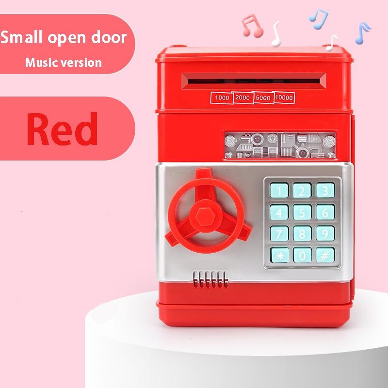 Electronic Creative Gift Automatic ATM Safe Cash Coin Money Saving Boxes Coin Piggy Bank for Kids
