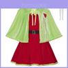 Der Grinch Cosplay Kostüm Erwachsener Kind Grünes Monster Umhang Kleid Für Anime Rollenspiel