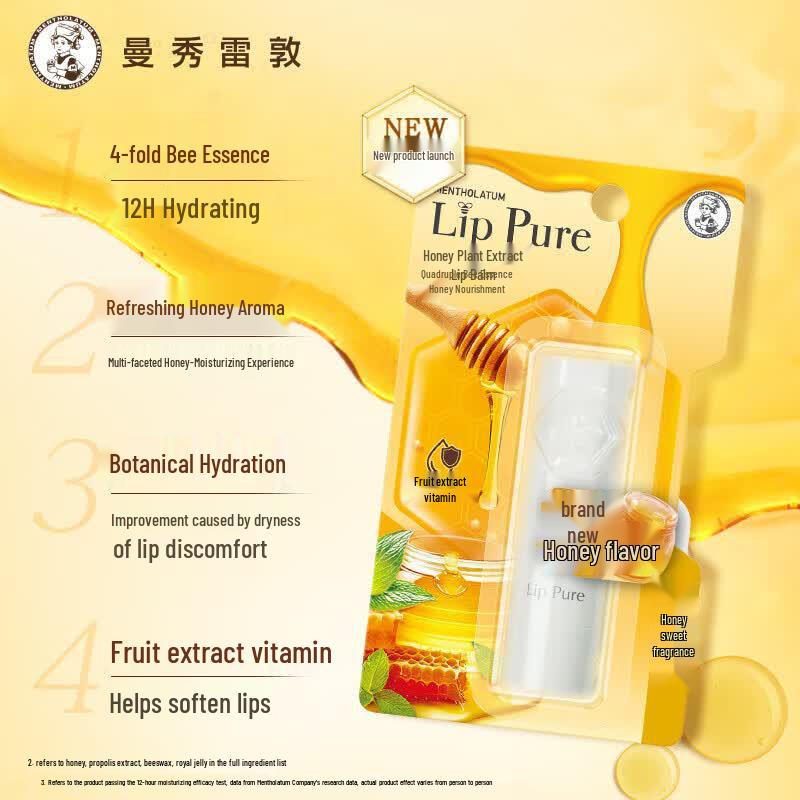 MENTHOLATUM Honey Botanical Lip Balm