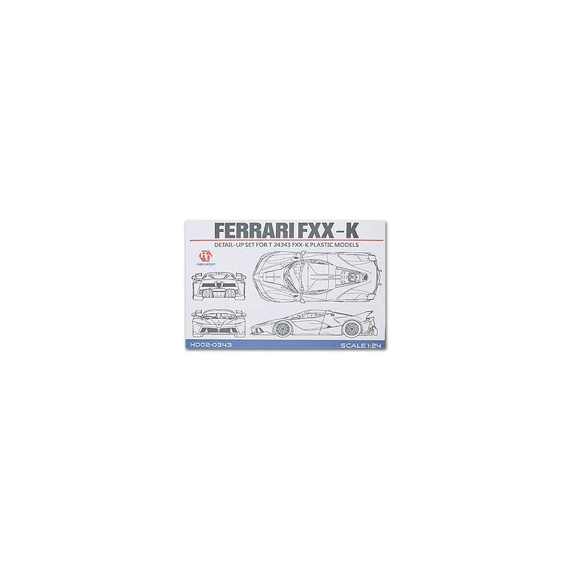 

hobby design 1/24 ferrari FXX-K detail up set Tamiya HD02-0343