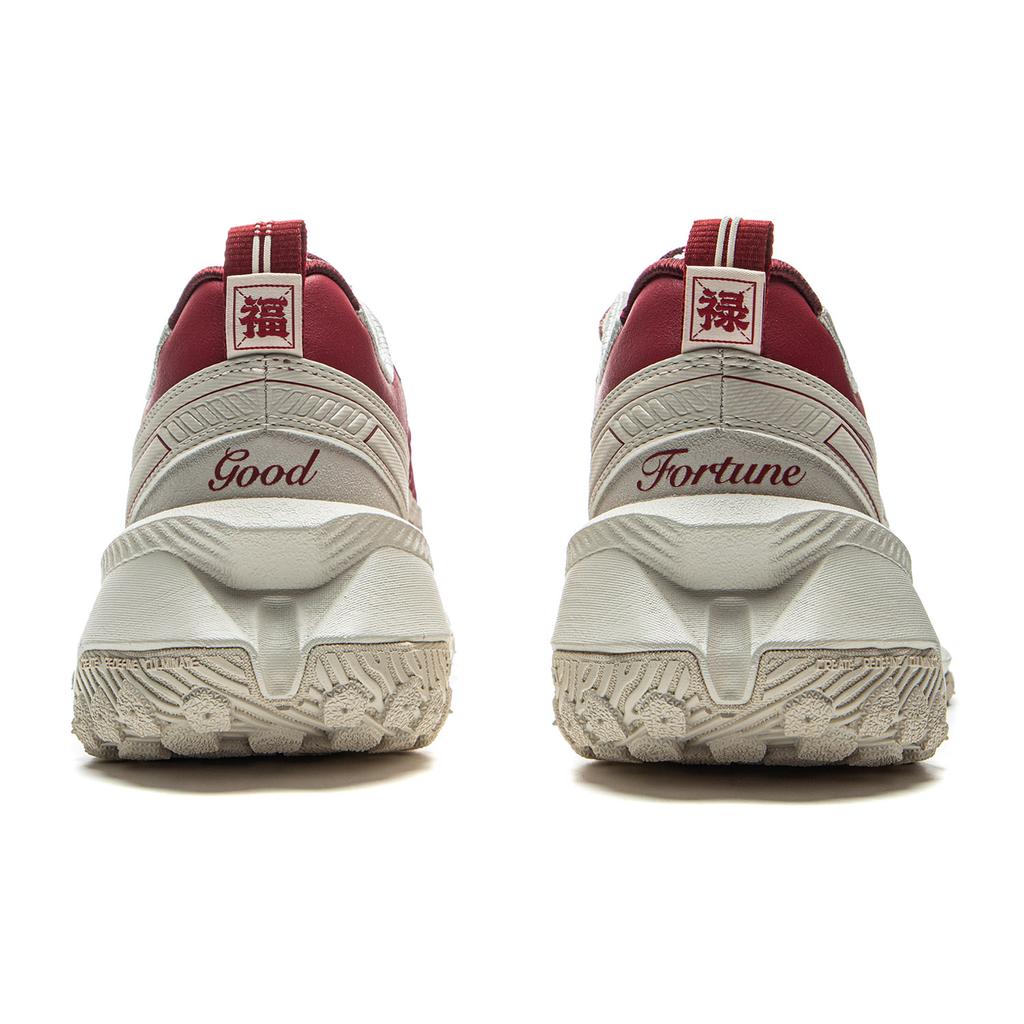 Li Ning Medm X  Explorer Crc Collaboration Version Trendy Versatile Non-Slip Wear-Resistant Low-Top Casual Shoes Unisex Casual Shoes AZGV031-7