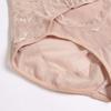 High Waist Adjustable Buckle Floral Mesh Tummy Control Hip Lifting Postpartum Polyester Shapewear Briefs