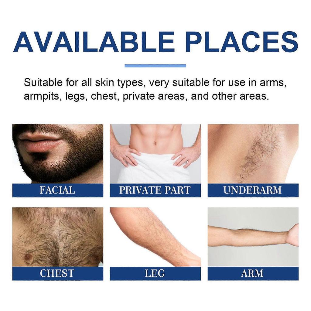 Limited time!!East Moon Men's Hair Removal Foam Spray For Legs, Underarms, And Chest - Gentle Cleansing And Fast Hair Removal Spray