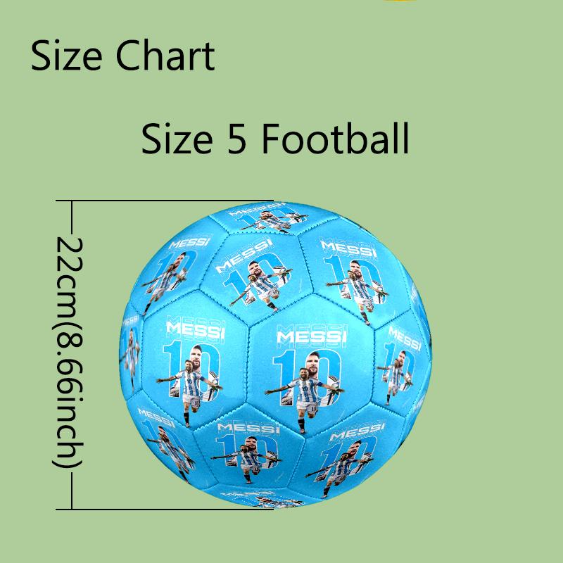 1pc FIFA World Cup Theme Size 5 Soccer Ball, Standard Sport Football Firm Stitching for Training And Match, Gentle On the Feet