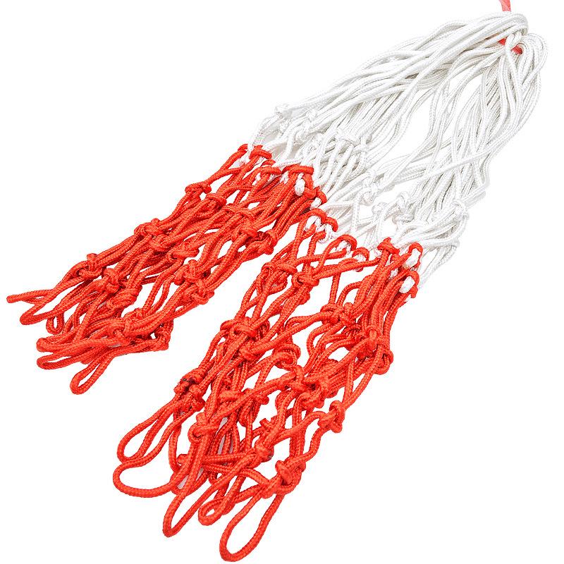 Whale Standard Sun-resistant Basketball Nets (2-Pack) - Durable Nylon Rim Nets for Competition and Shooting
