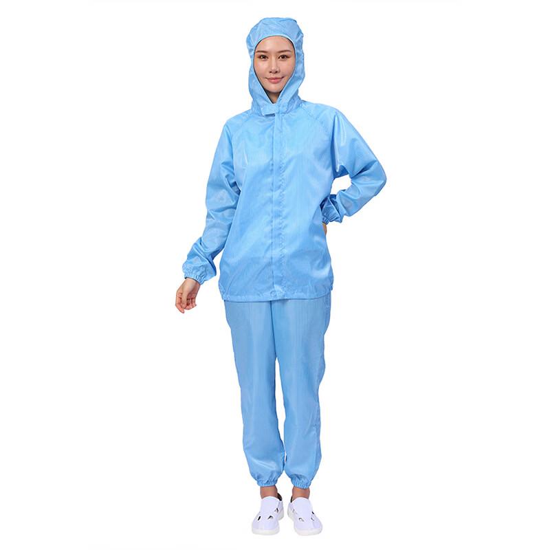 

Brangdy Unisex Hooded Anti-Static Chemical & Cleanroom Suit