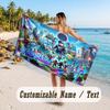 Personalized Beach Towel,Roblox Custom Printed Name Text, Super Absorbent Towel For Beach Vacation