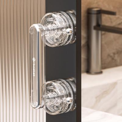 Reusable Sliding Door Handle Waterproof Wardrobe Door Handle New Suction Cup Door Handle