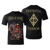 Retro Cradle of Filth Band's Extreme Gothic Black Metal Rock Dark American Short-sleeved T-shirt