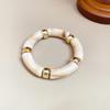 High-End European and American Acrylic Rhinestone Bracelet – Niche Design with Luxurious Feel