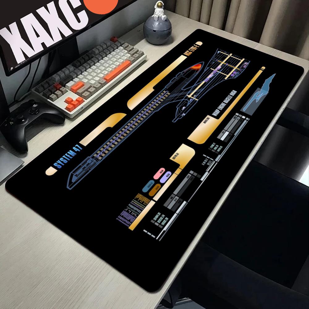 Sci Fi Console Display Table Mat Jumbo Gamer Mouse Pad Laptop Pad Computer Accessories Game Room Decor Sci Fi Gifts