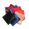 for Wedding Dress Party Men Satin Plain Solid Square Pocket Silk Pocket Square Hanky Handkerchief