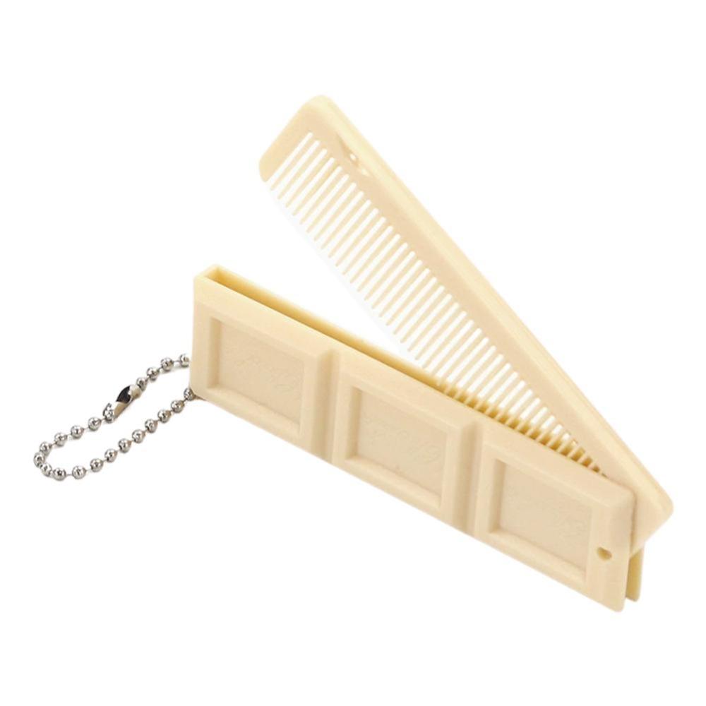 with Mirror Hair Comb 2-in-1 Styling Tool New Folding Comb  Gift хаки