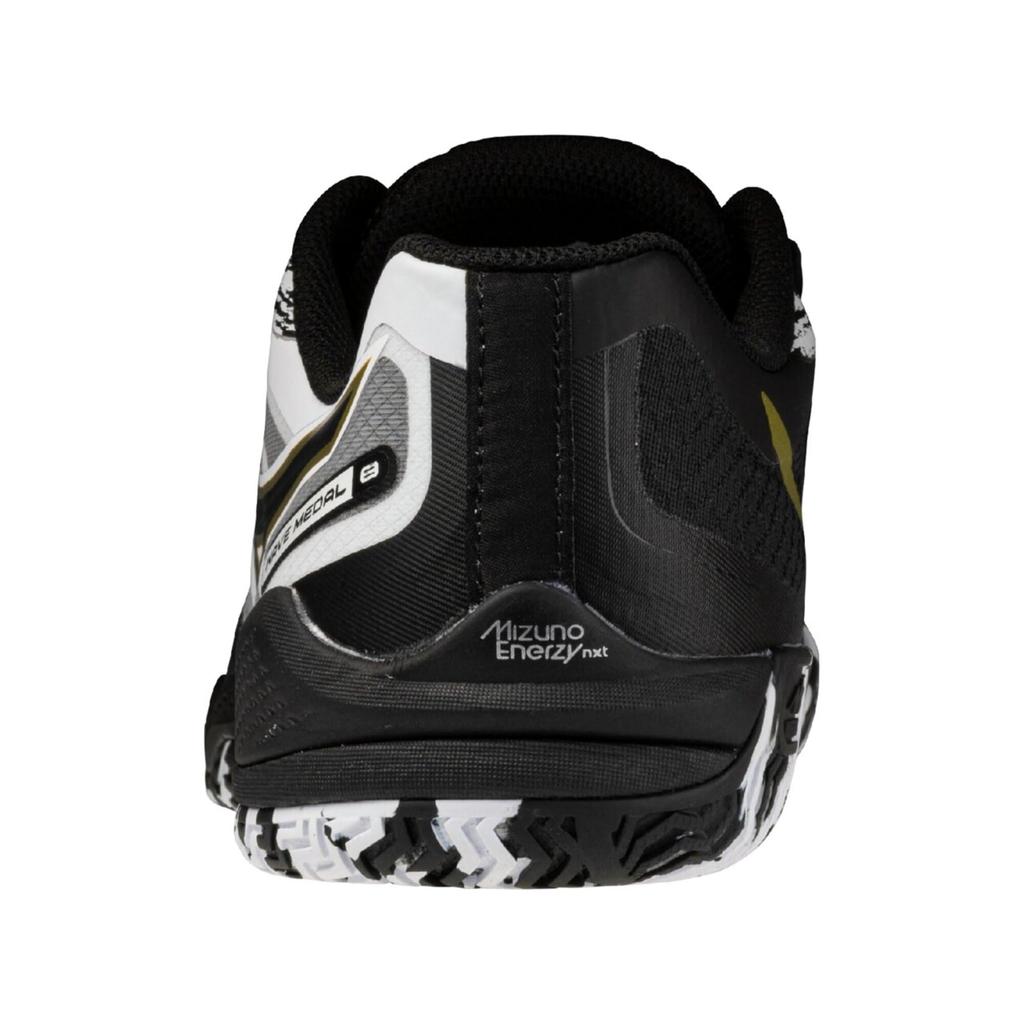 Mizuno Wave Medal 8 Table Tennis Size 2E Shoes, White/Black, 23.5 cm,