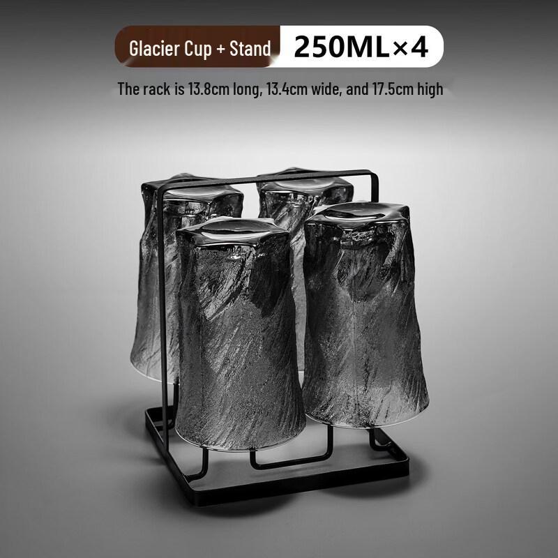 Qiwei Retro Glacier Drinking Glass