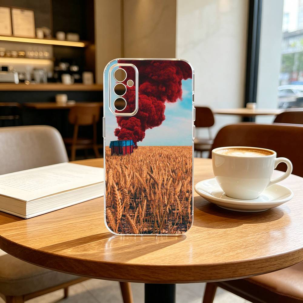 P-U-B-G M-Mobile Game Phone Case Transparent Silicone Soft For SamsungA10,12,20,21S,30,31,40,50,51,52,70,71 Samsung a21s