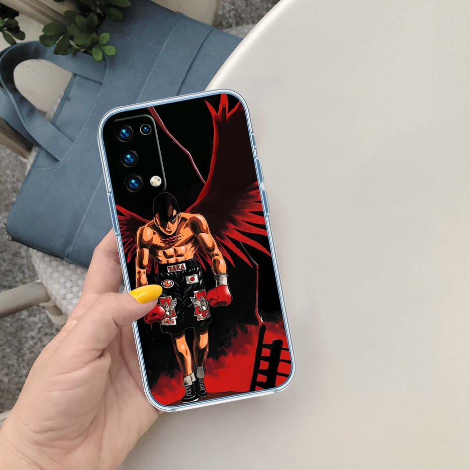 CJ64 Hajime no Ippo Transparente Handyhülle für Motorola Moto G40 G04 G05 One Ace Action Fusion + Plus Hyper Macro Vision Zoom