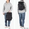 [Machiavellic] CHASE DOUBLE LINE 4 BACKPACK BLACK(019)