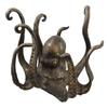 Blekksprut Statue Harpiks Blekksprut Skulptur Håndverk Blekksprut Koppholder Morsom Støpt Koppholder Smykkeholder Desktop Home Decoration