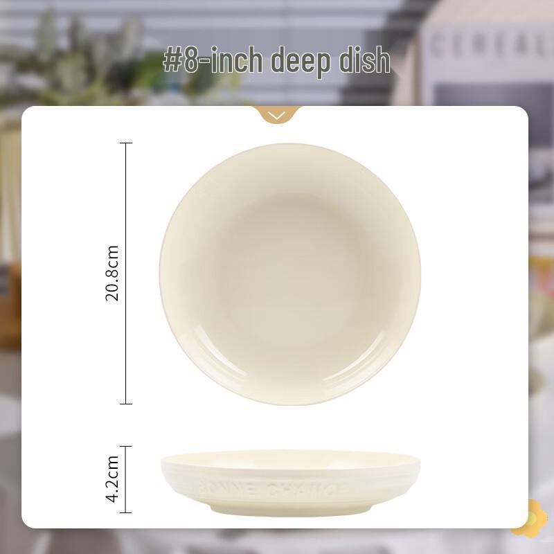 Yoshida Takumi Custard Yellow Ceramic Dinnerware Collection