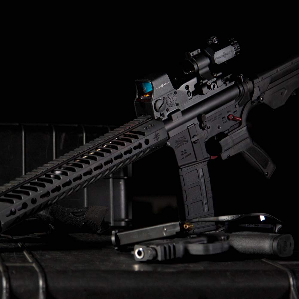 SIGHTMARK UltraShot M-Spec FMS Reflex Sight, 1x Magnification, Red Dot Night Vision Mode, SM26035 (Official Japanese Product)