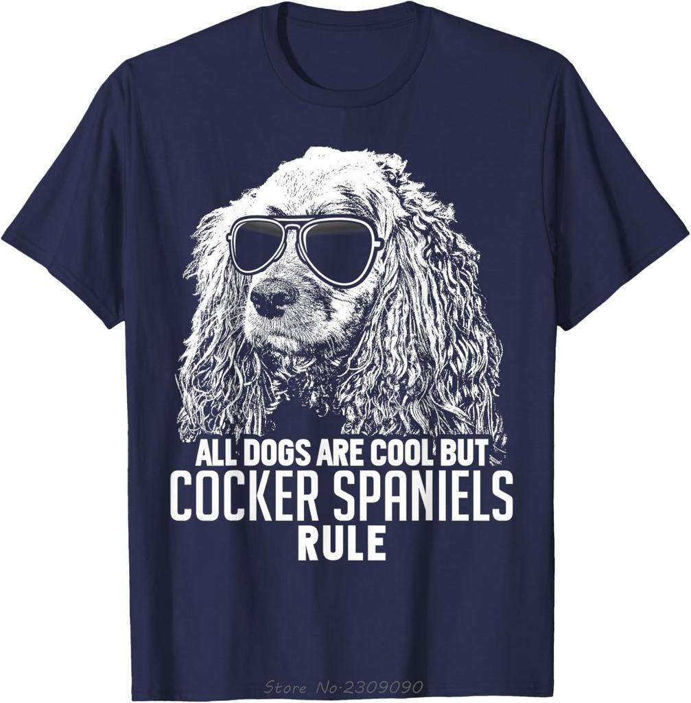 Lustiger Cocker Spaniel Jede Leckerei, die du machst, jede Mahlzeit, die du backst T-Shirts Grafik Baumwolle T-Shirt Unisex Oversized Lässiges T-Shirt